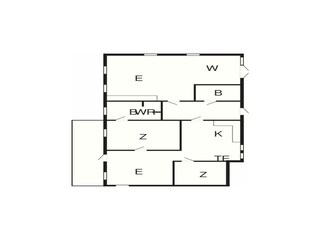 Casa per le vacanze Ferring Pianta del piano 6