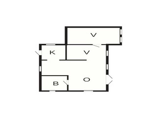 Casa per le vacanze Råbylille Strand Pianta del piano 10