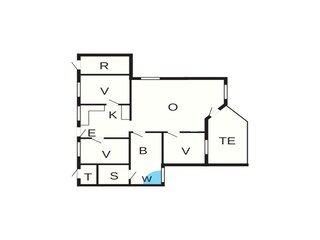 Casa de vacaciones Otterndorf Plano de planta 24