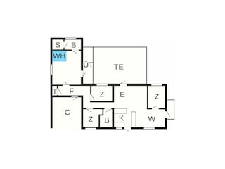 Ferienhaus Blåvand Grundriss 3