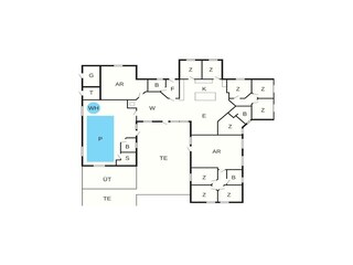 Casa per le vacanze Vaeggerløse Pianta del piano 3