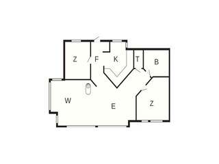 Casa de vacaciones Handbjerg Plano de planta 6
