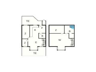Casa de vacaciones Juelsminde Plano de planta 6