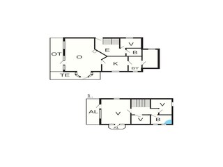 Casa de vacaciones Sønderballe Plano de planta 41