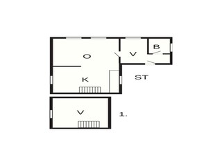 Ferienhaus Fårevejle Grundriss 43