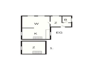 Maison de vacances Fårevejle Plan d'étage 44