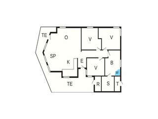Vakantiehuis Otterndorf Grondplan 18
