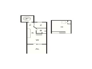 Apartment Fanø Bad Grundriss 2