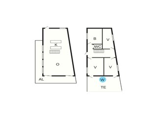 Casa de vacaciones Stege Plano de planta 37