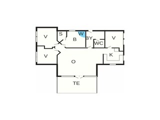 Holiday house Handbjerg Floor Plan 38