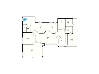 Maison de vacances Aalbæk Plan d'étage 22