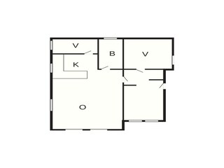 Vakantiehuis Broager Grondplan 37