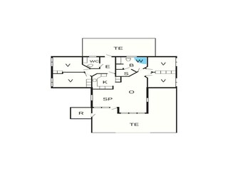 Maison de vacances Løkken Plan d'étage 40