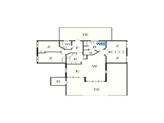 Casa de vacaciones Løkken Plano de planta 2