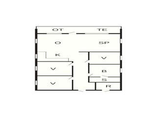 Maison de vacances Bork Havn Plan d'étage 2