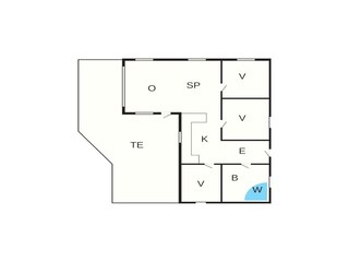 Casa de vacaciones Nørlev Strand Plano de planta 39