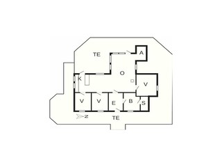 Vakantiehuis Fjellerup Strand Grondplan 31