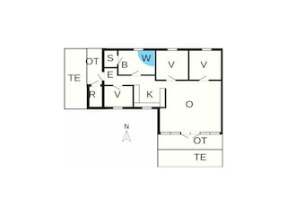 Holiday house Virksund Floor Plan 40