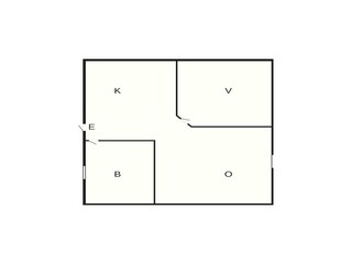 Appartement Gudhjem Grondplan 19