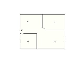 Appartement Gudhjem Grondplan 20