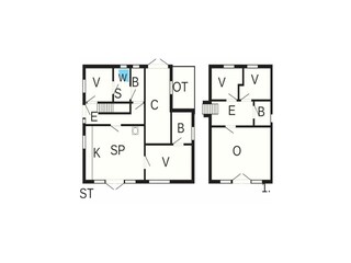 Maison de vacances Thyholm Plan d'étage 8