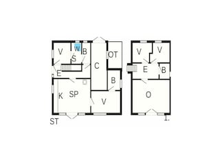 Vakantiehuis Thyholm Grondplan 41