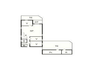 Casa de vacaciones Blokhus Plano de planta 7