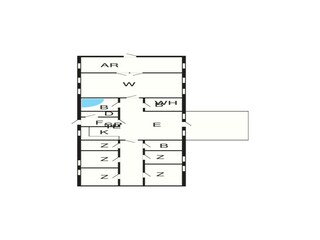 Holiday house Tranum Strand Floor Plan 4