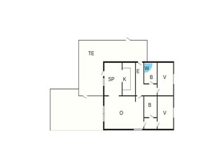 Casa de vacaciones Haurvig Plano de planta 37