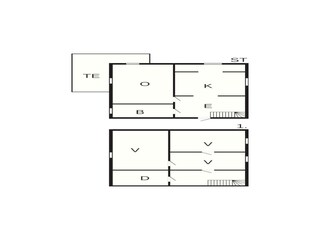 Vakantiehuis Vangsvik Grondplan 6