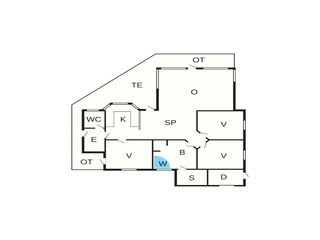 Maison de vacances Fjellerup Strand Plan d'étage 36