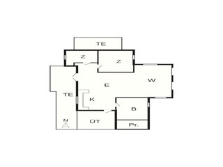 Vakantiehuis Havneby Grondplan 26