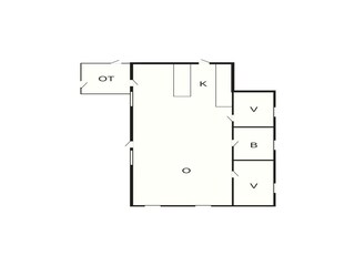 Vakantiehuis Truust Grondplan 32