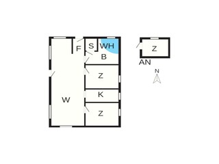 Ferienhaus Hou Grundriss 35