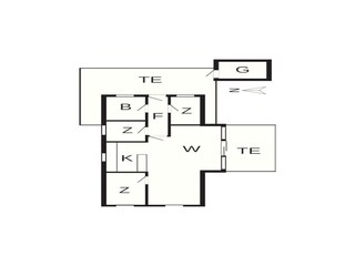 Maison de vacances Ansager Plan d'étage 4