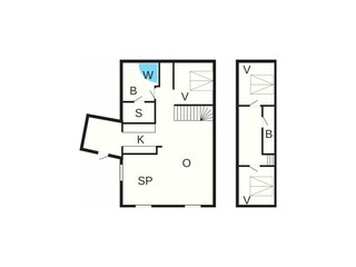 Casa per le vacanze Brenderup Pianta del piano 5