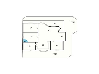 Maison de vacances Løkken Plan d'étage 36