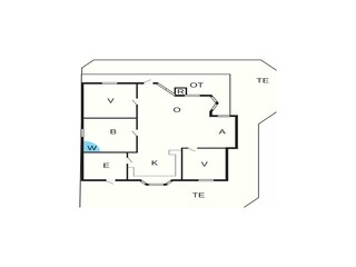 Casa de vacaciones Løkken Plano de planta 36