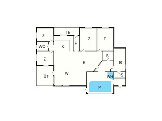 Maison de vacances Klitmøller Plan d'étage 39