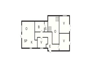 Casa de vacaciones Binderup Strand Plano de planta 41