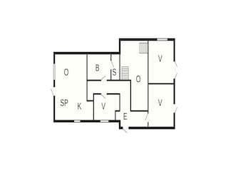 Holiday house Binderup Strand Floor Plan 40
