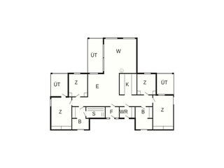 Vakantiehuis Hals Grondplan 25