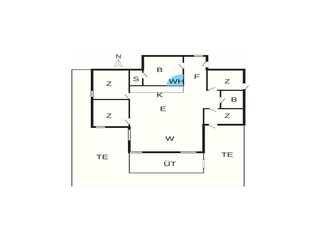 Maison de vacances Aalbæk Plan d'étage 20