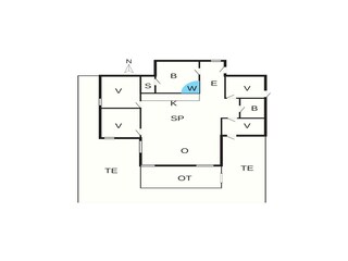 Maison de vacances Aalbæk Plan d'étage 31