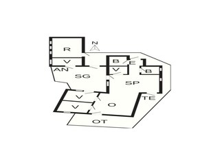 Vakantiehuis Løkken Grondplan 42