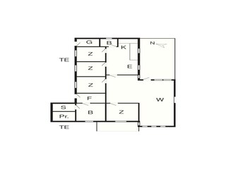 Ferienhaus Frøstrup Grundriss 3