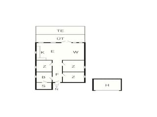 Vakantiehuis Toftum Grondplan 37