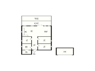 Maison de vacances Toftum Plan d'étage 21