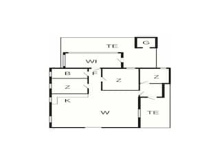 Maison de vacances Lakolk Plan d'étage 3