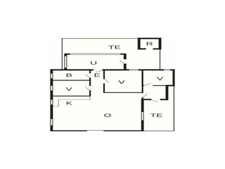 Vakantiehuis Lakolk Grondplan 36